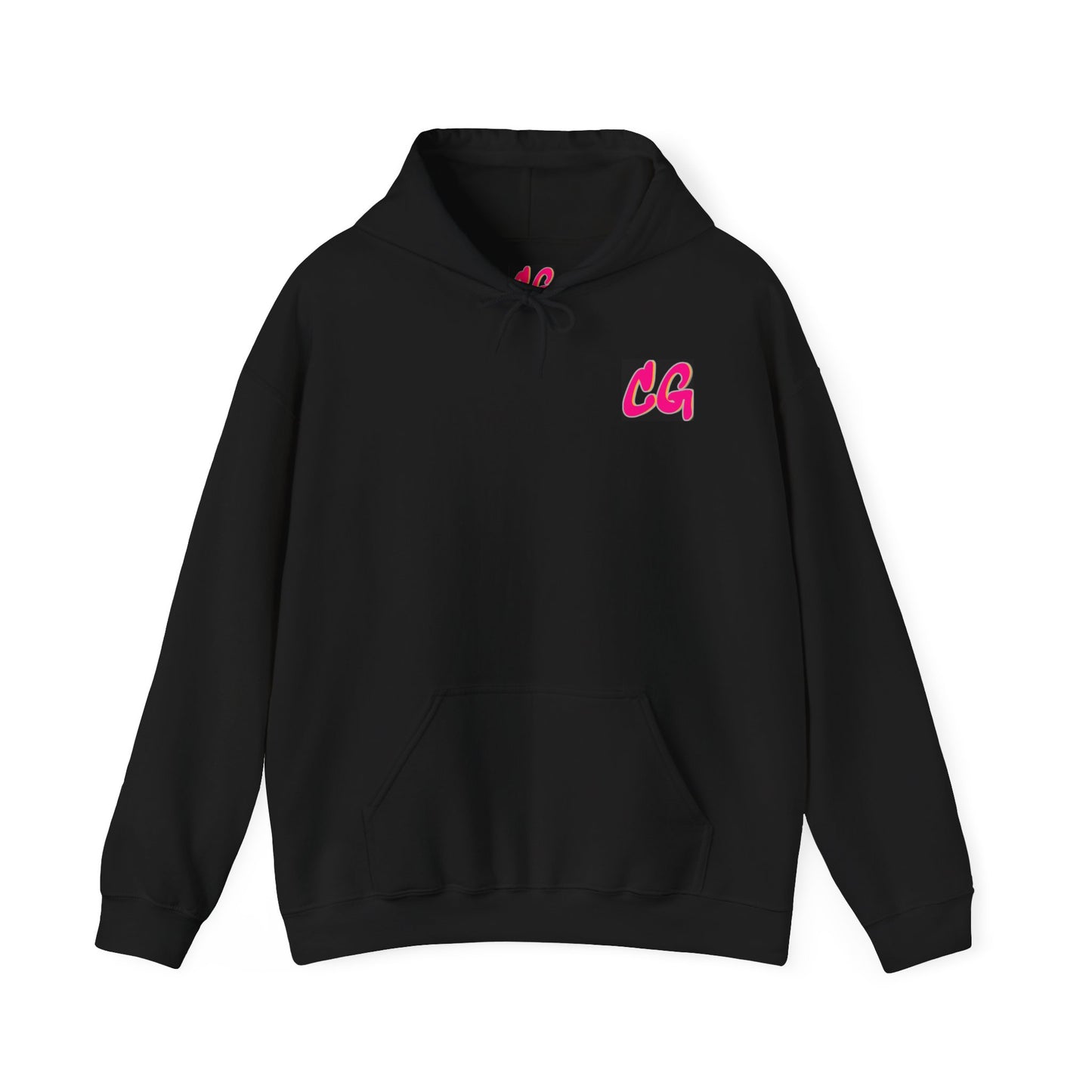 Chic Pink Logo Unisex Hoodie - Perfect for Casual Style and Everyday Comfort