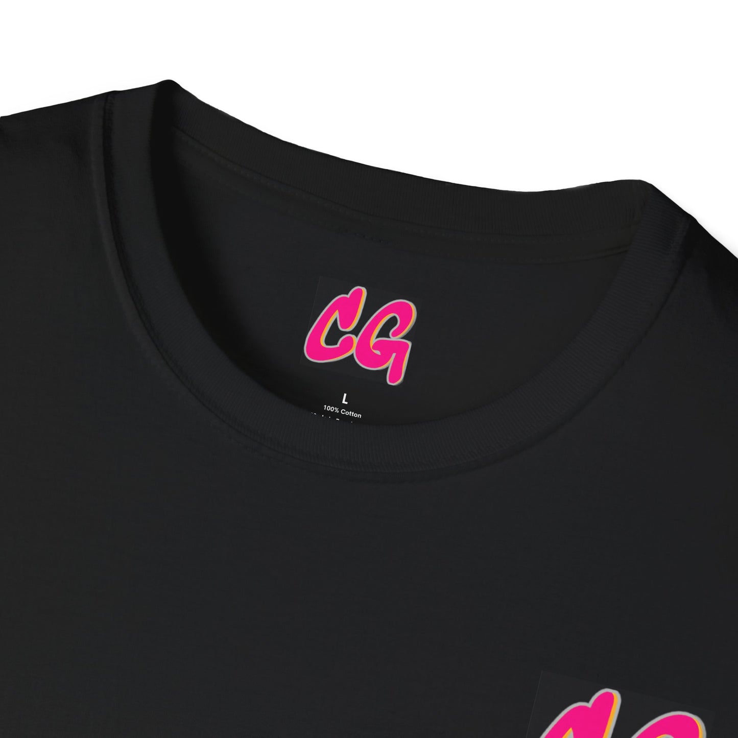 Unisex Softstyle T-Shirt with CG Logo | Casual Everyday Wear
